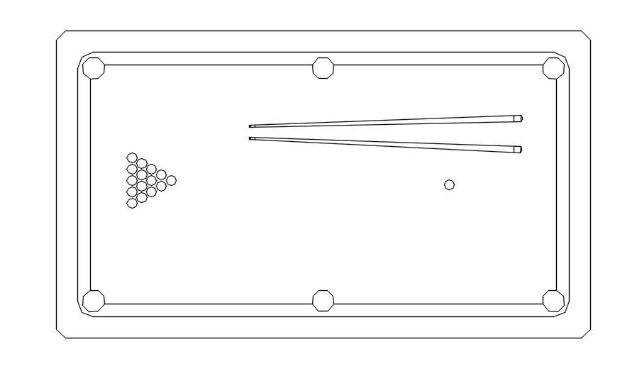 Pool Table Cad Blocks Dwg File Drawing For Architects | Sexiz Pix