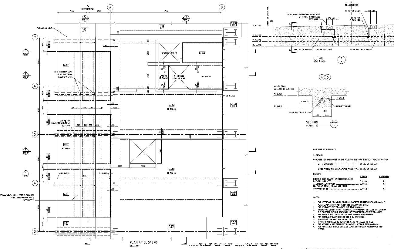Power House  Layout Plan  of Hydro Electrical Plant PDF  File  