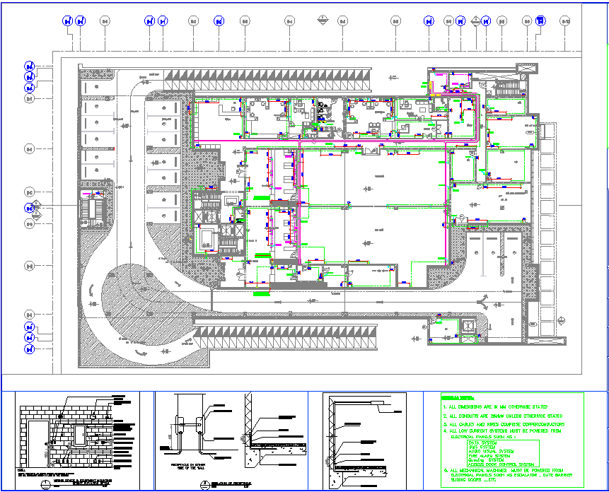 Power Plan First floor plan - Cadbull