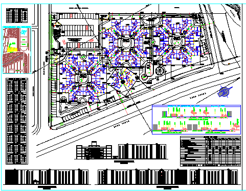 Proposed Corporate building design drawing - Cadbull