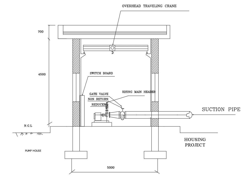 Kawasaki HD050A-BS00 Semi Trash Pump KWS20A Parts Diagram for HOUSING