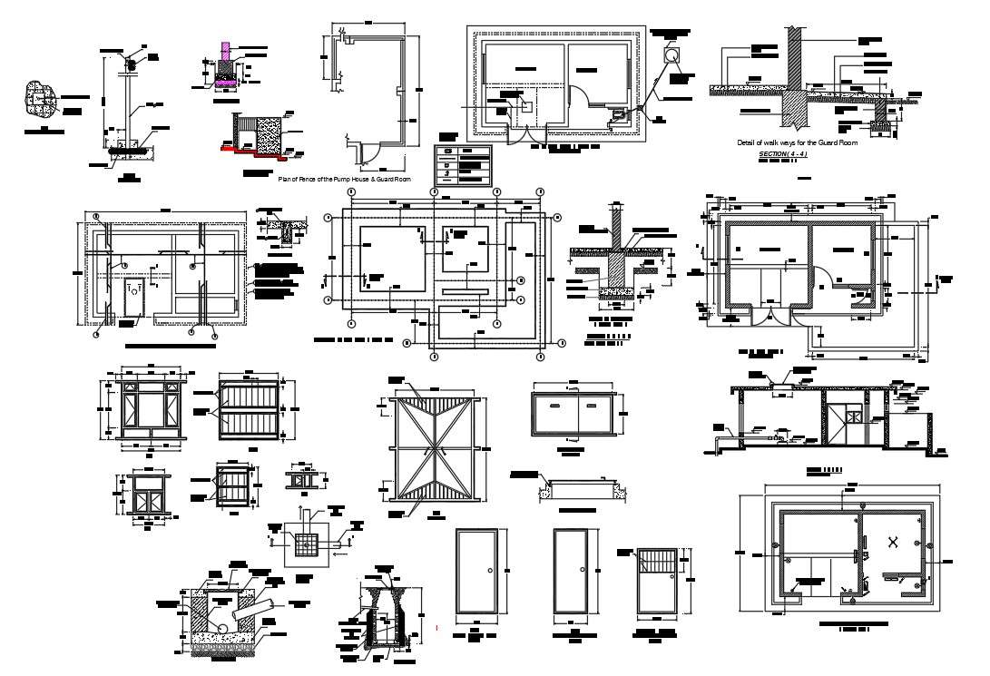 Blueprint AutoCAD Drawing of the Ignition oil pump house is given in this  CAD DWG file. Download the AutoCAD 2D DWG file. - Cadbull