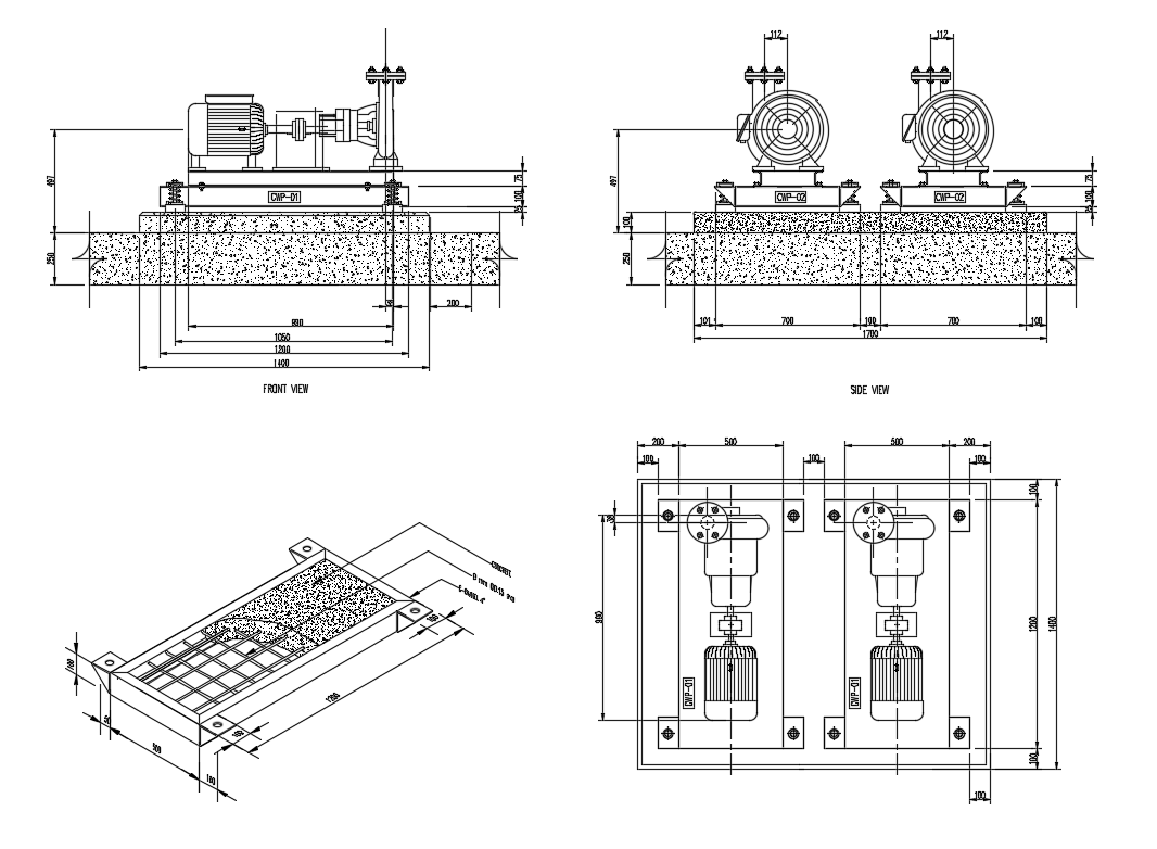 Spare Parts Case 5 – Water pump housing II (Motoren Revisie Meijerink)