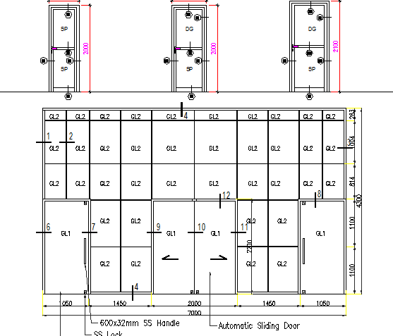 sliding doors details dwg sliding doors details dwg