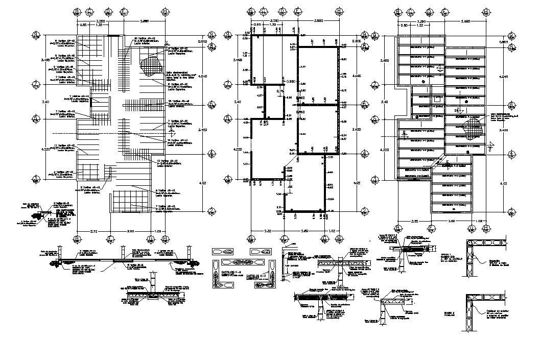 RCC Slab And Structure Design CAD File - Cadbull