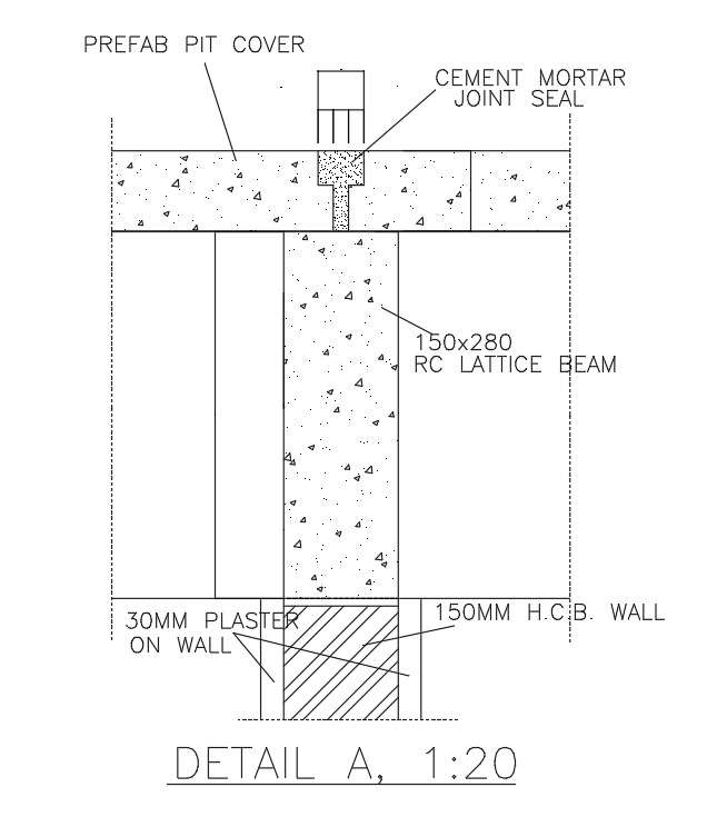 RCC Beam Section Free CAD Drawing DWG File - Cadbull