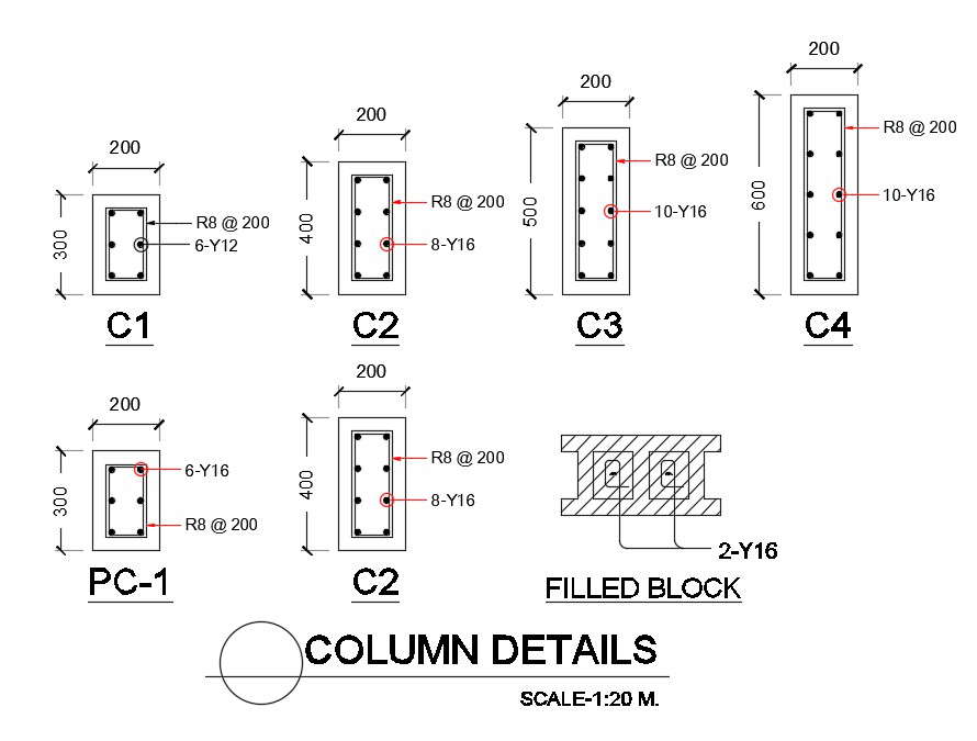 Rcc Column Cad Blocks Free Drawing Dwg File Cadbull Images – NBKomputer