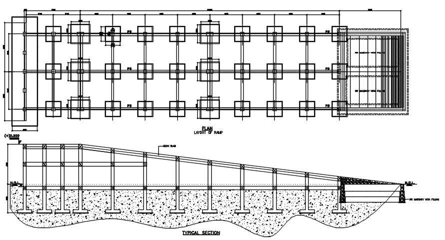 Ramp Detail File Download Free Autocad Dwg File Cadbull Cadbull 6579