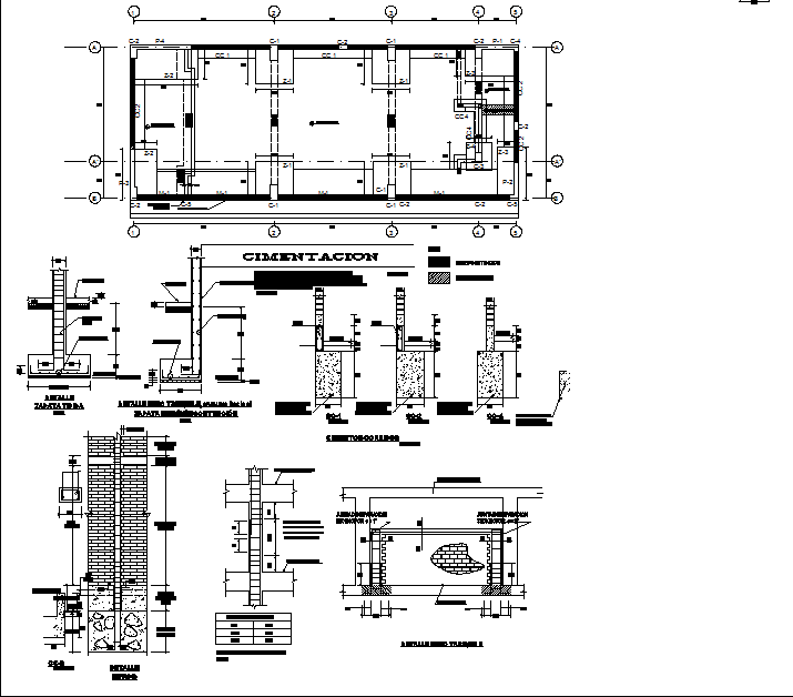 Reinforcement detail dwg file - Cadbull