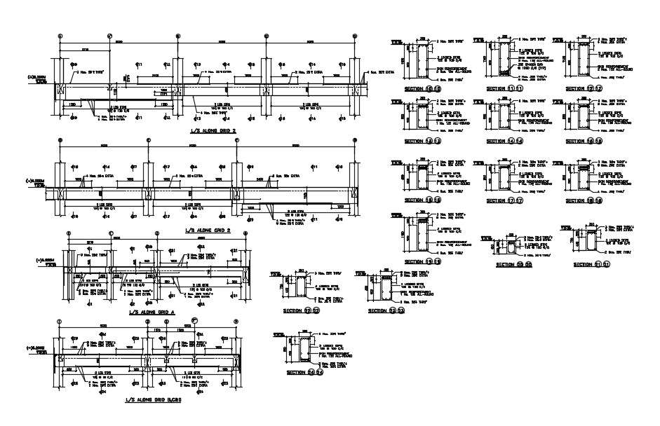 Reinforcement Detail Drawing . Download Cad Dwg File | CADBULL - Cadbull