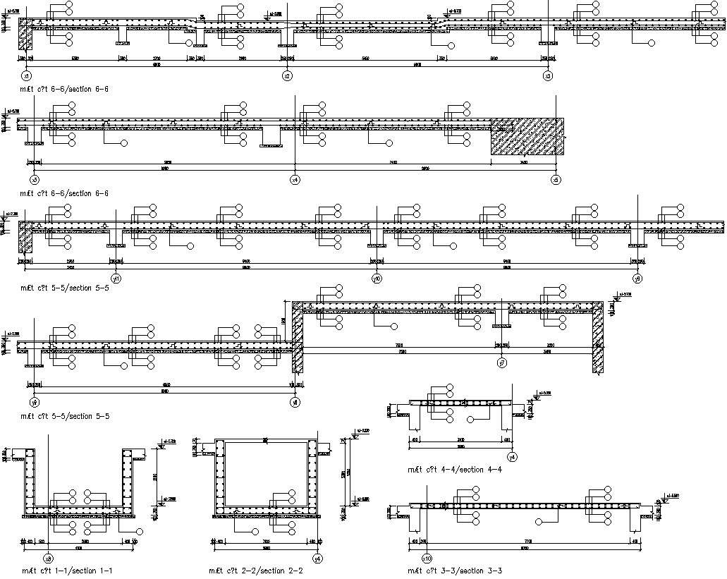 Reinforcement Details Of Different Sections - Cadbull