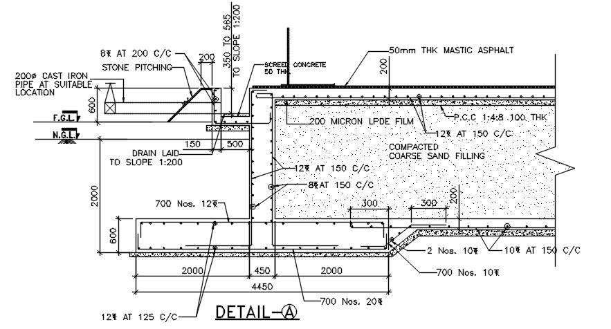 Reinforcement Drawing. Download Free Autocad File | CADBULL - Cadbull