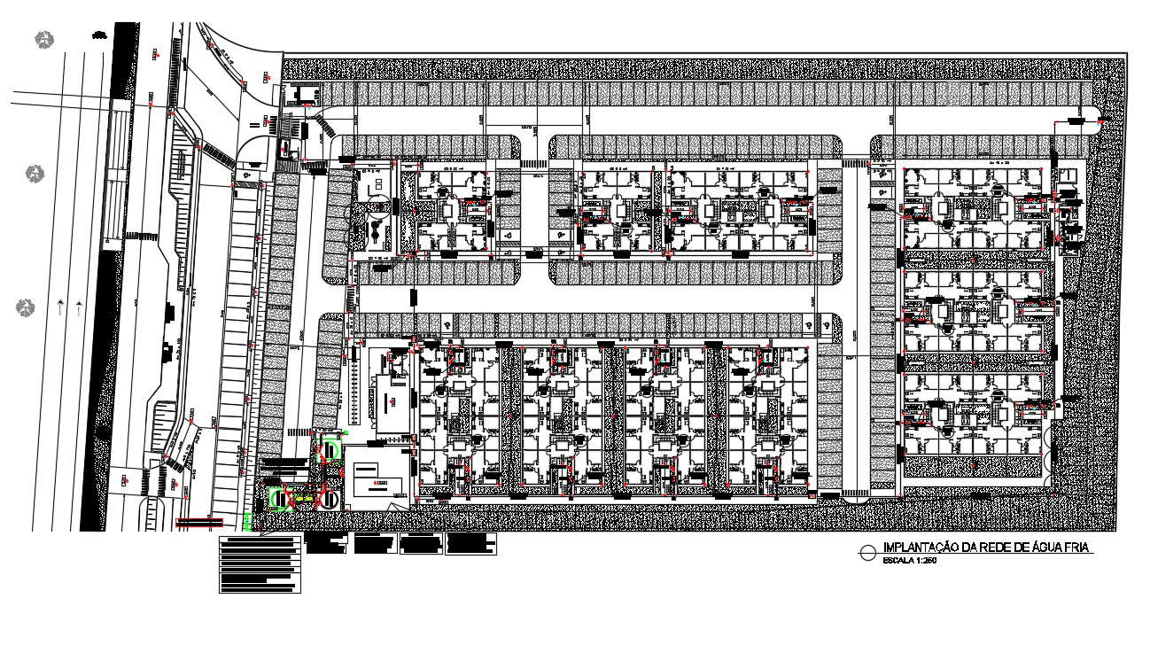 Residence Layout Cluster Plan Architecture Master Planning Design ...