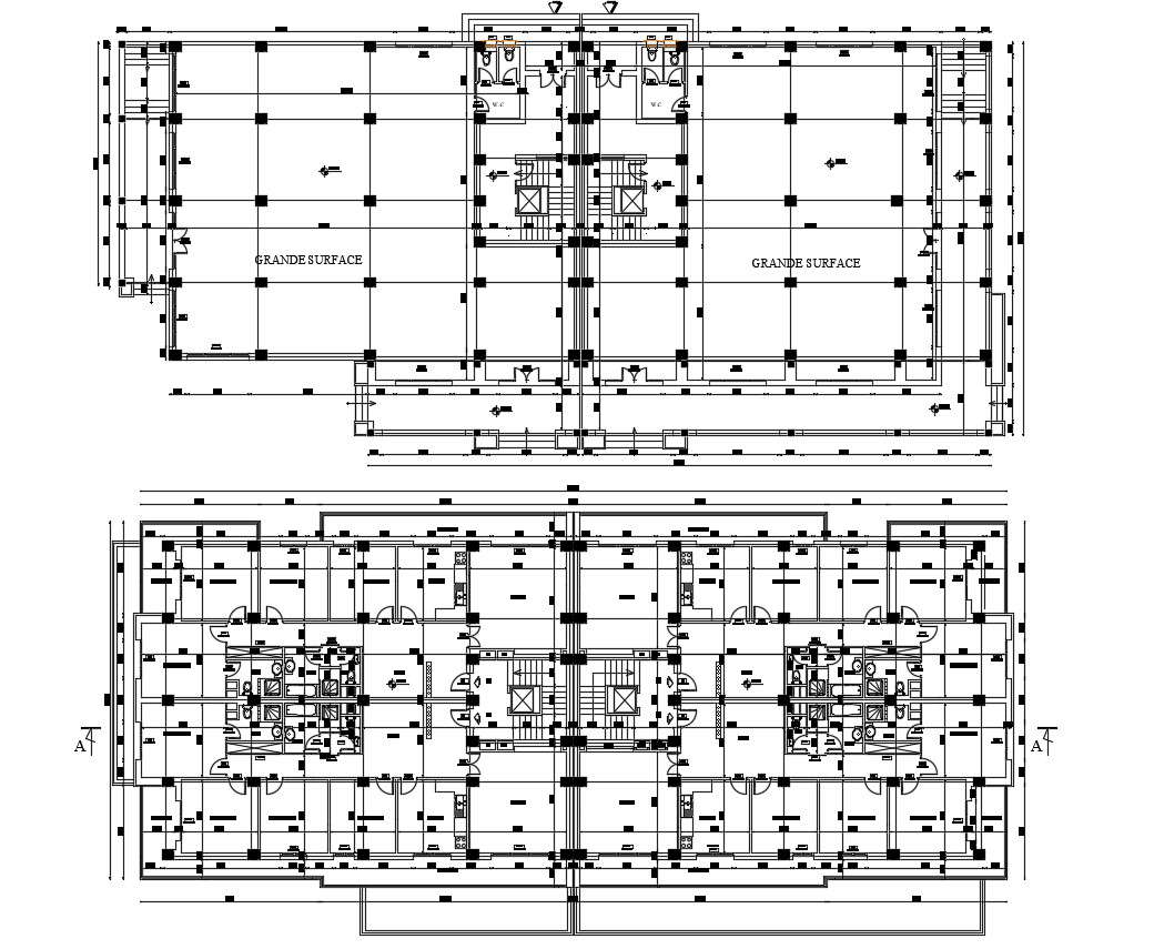 Residential Layout Plan DWG File - Cadbull