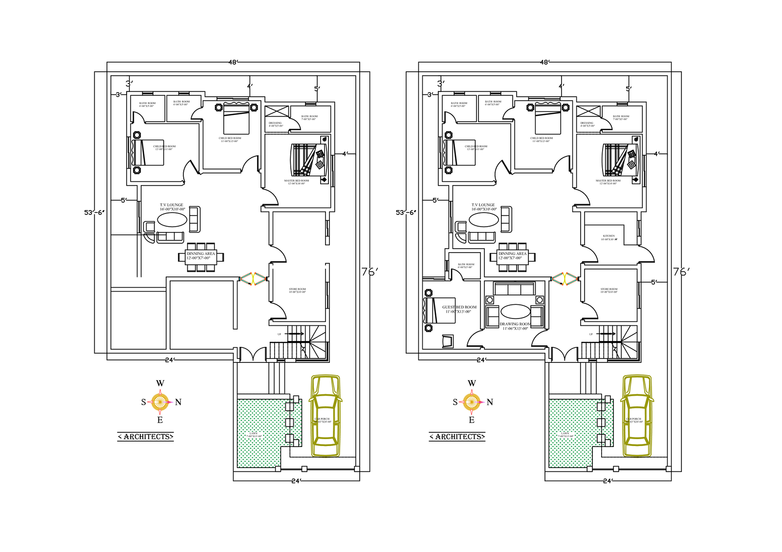 Residential house layout plan for drawing DWG File - Cadbull