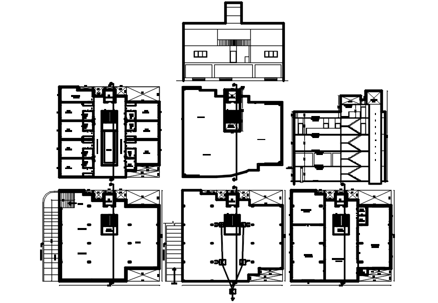 Download Free House Plan In DWG File - Cadbull