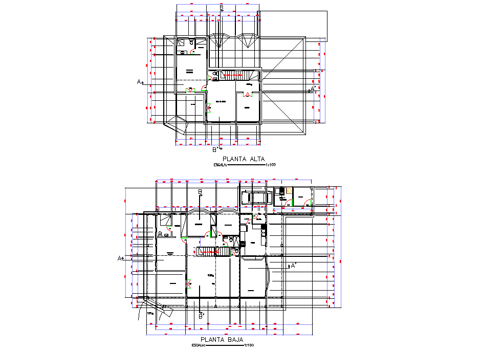 residential-housing-plan-autocad-file-cadbull