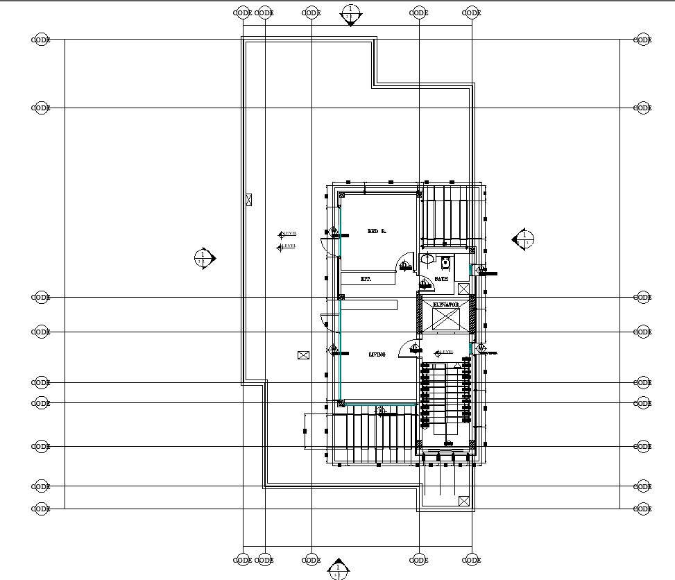 Residential House Roof Floor Plan Cad Drawing In Autocad Dwg File Cadbull