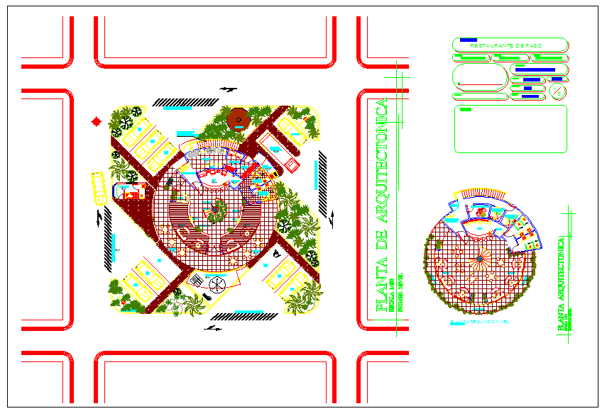 Restaurant Design - Cadbull