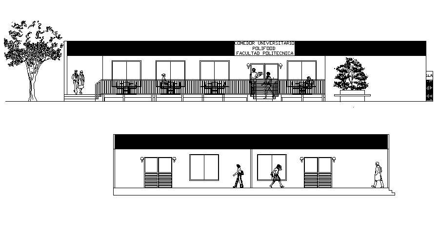 Dwg File Of Restaurant Elevations Cadbull Restaurant Vrogue Co