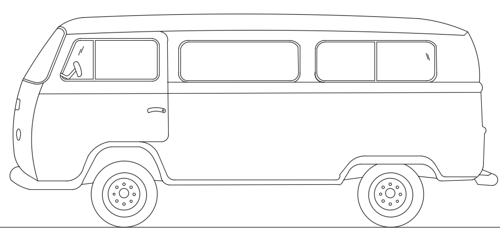 How to Draw a Van  Easy Drawing Tutorial For Kids