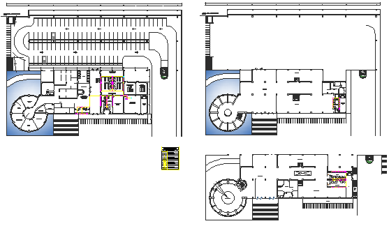 River front mixed use museum library office water plumbing design ...