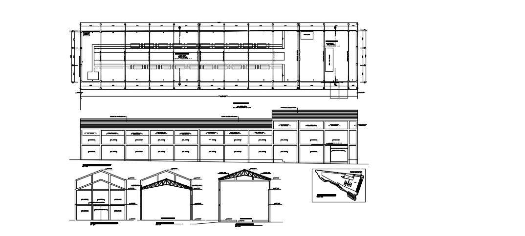 Roof Design Plan In DWG File - Cadbull