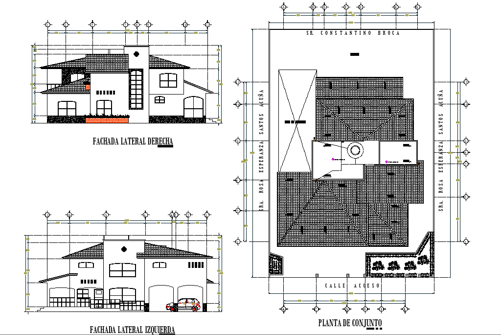 elevation of house plan