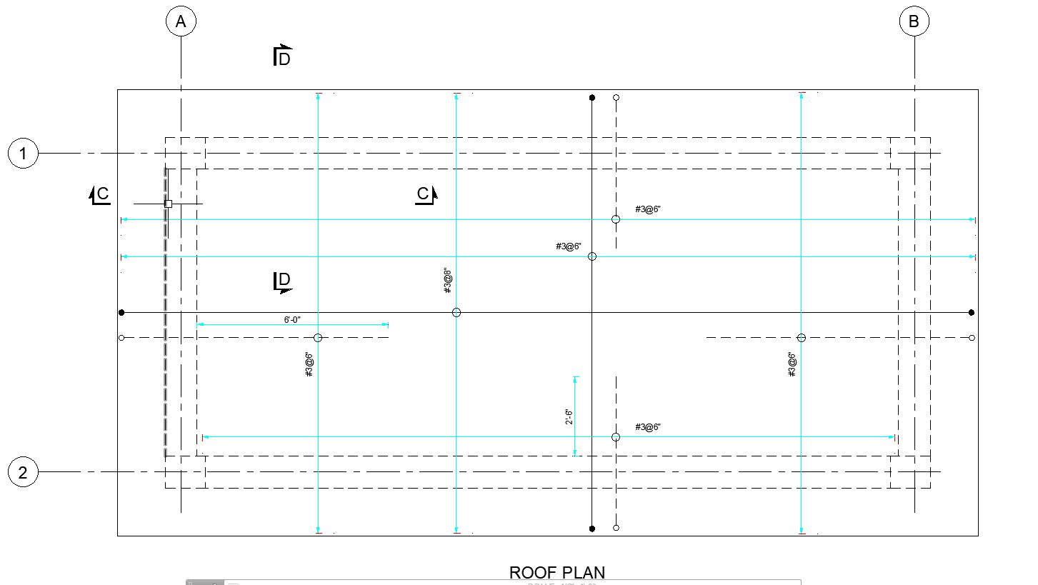 Roof Plan Detail Drawing In Dwg File AutoCAD Files - Cadbull