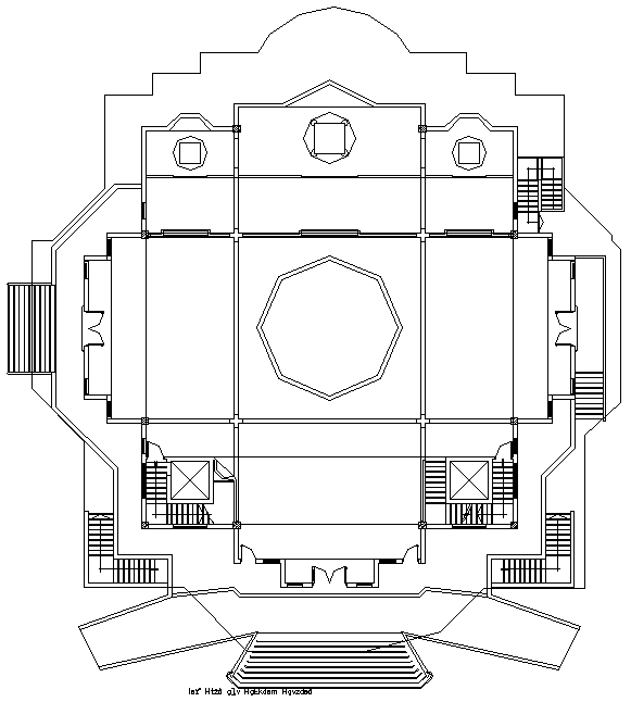 Rosol church plan is given in this 2D Autocad DWG drawing file ...