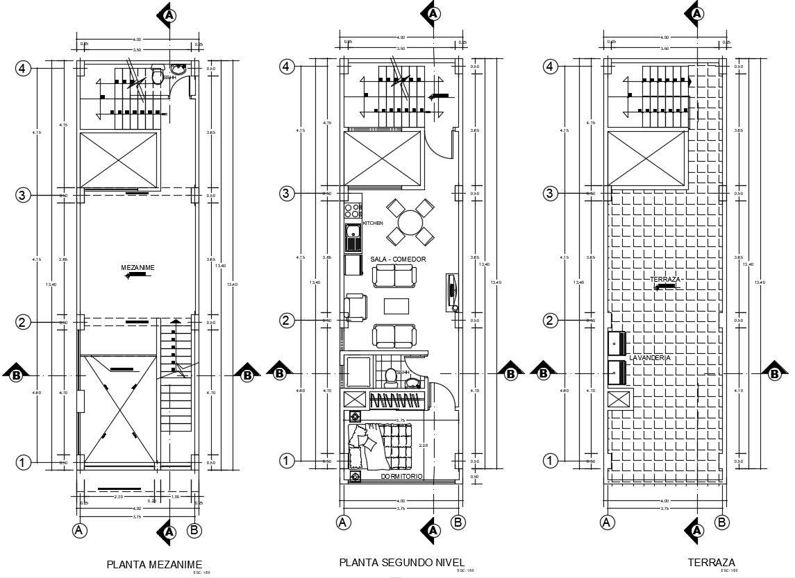 row-house-plans-in-1000-sq-ft-cadbull