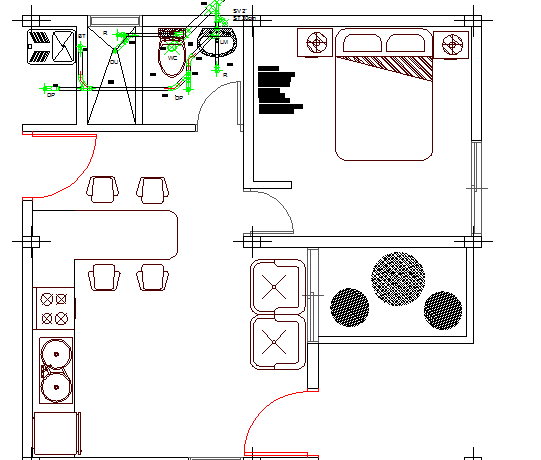 Sanitary Layout Plan