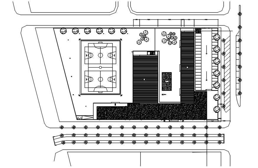 School Design Plan In DWG File Cadbull   School Building Drawing With Detail Dimension In Autocad Wed May 2019 11 49 40 