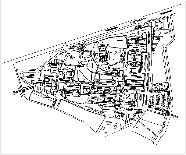 School building plan elevation section detail view dwg file - Cadbull