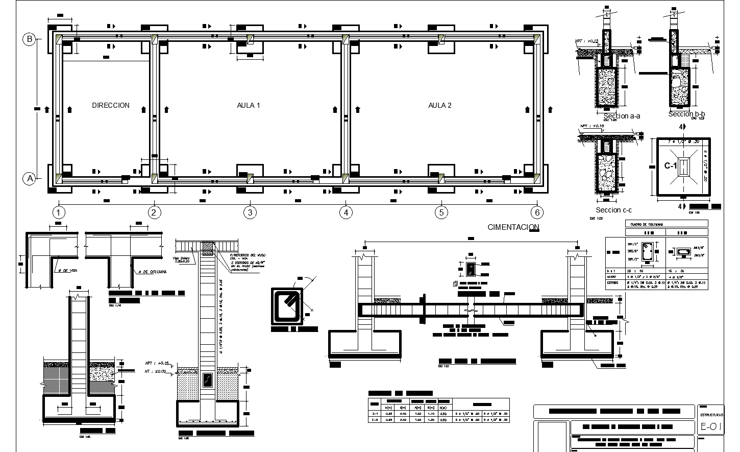 School Classroom Project Plan Detail Dwg File Cadbull