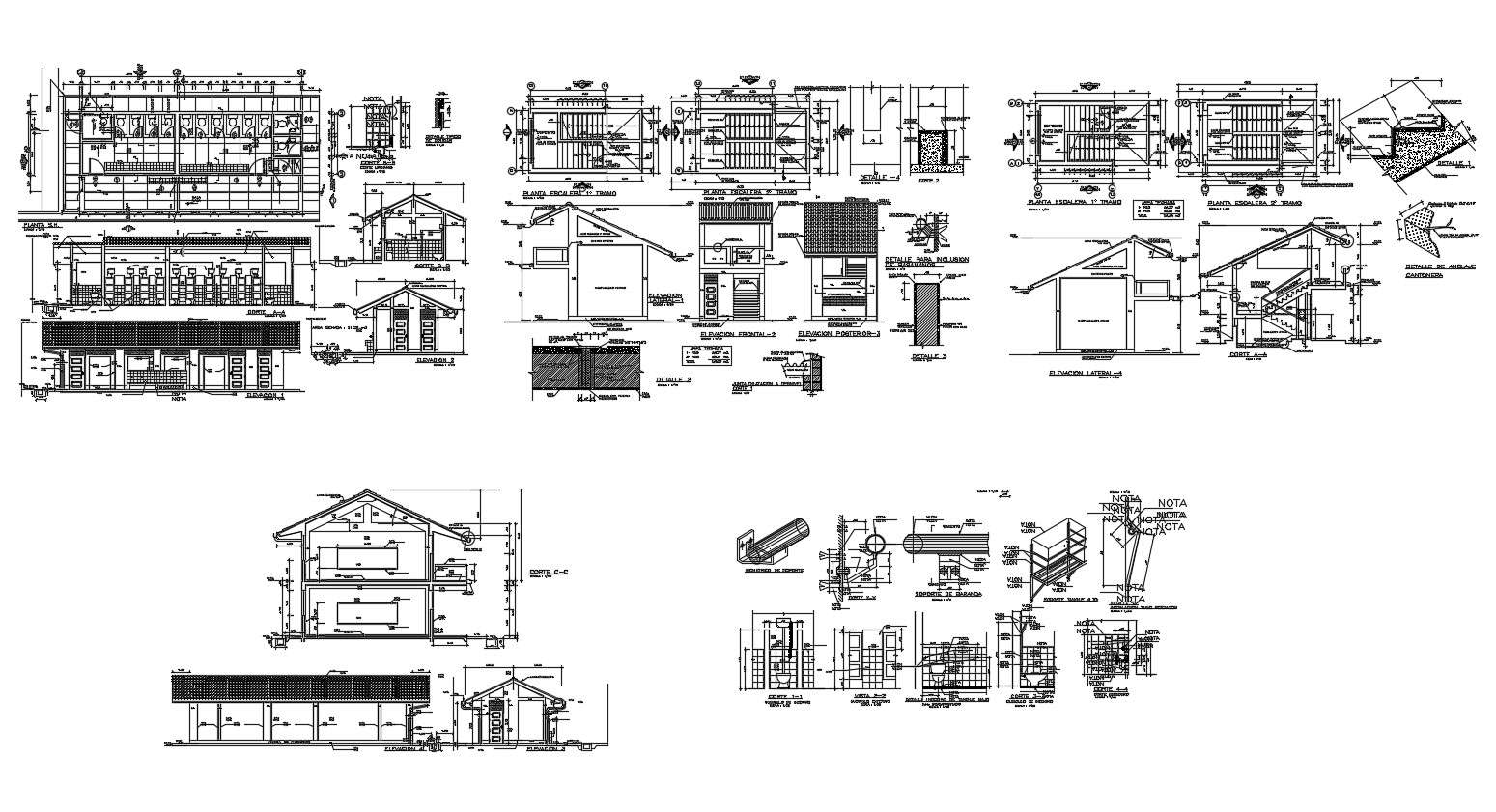 school-drawing-in-autocad-cadbull