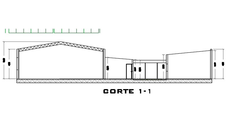 Section detail dwg file - Cadbull