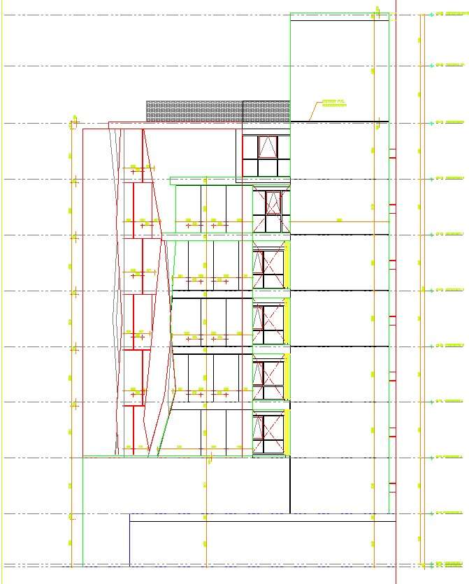Wall Section Of The High Rise Building Autocad Dwg Dr Vrogue Co