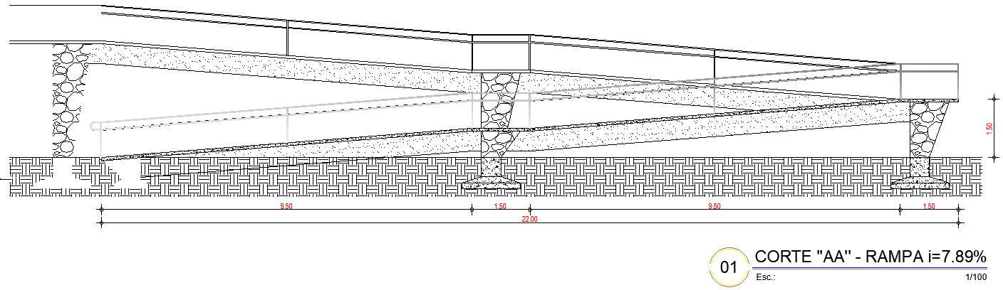 Section Of Ramp Asses Cadbull 2115