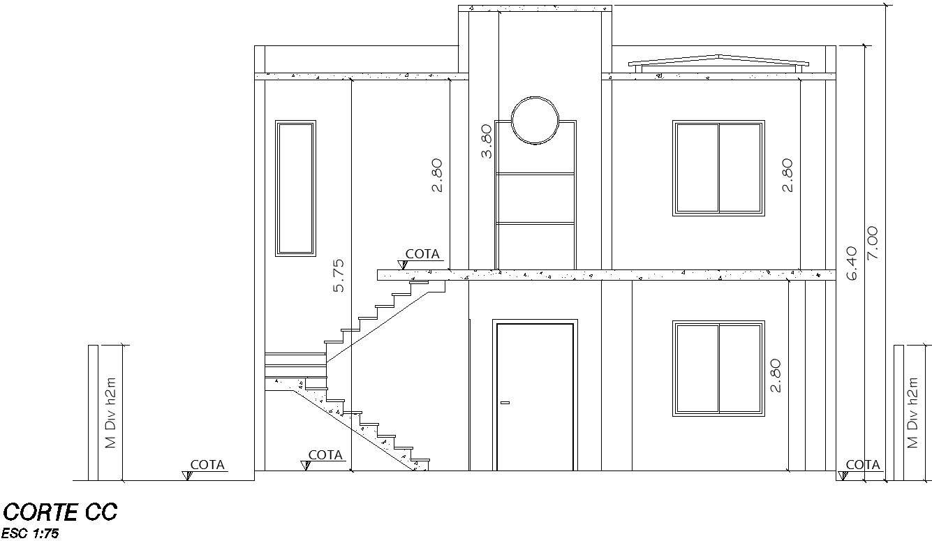 section-of-double-story-house-cadbull