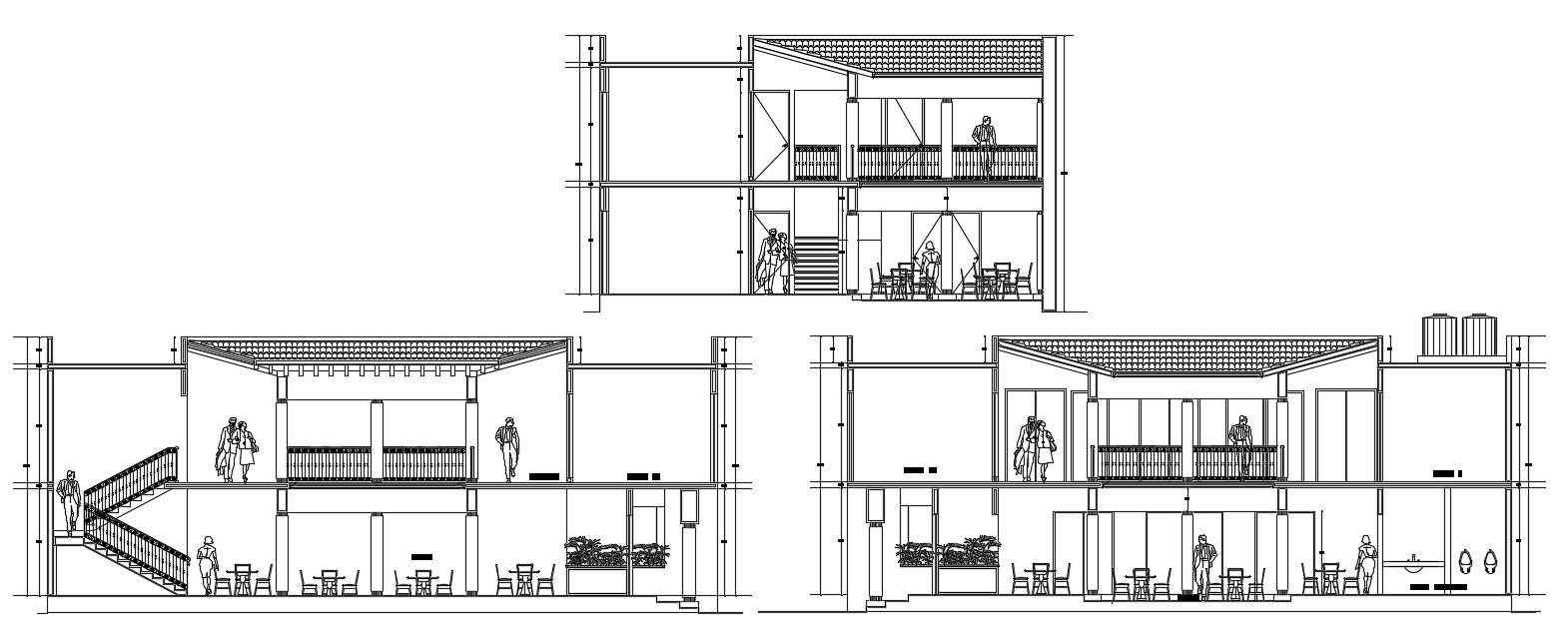 general-layout-plan-details-of-house-with-sanitarians-dwg-file-layout