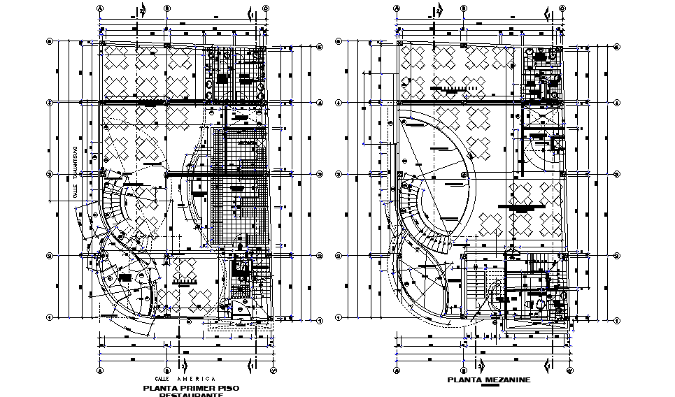 Section view of 15x18m hotel cum restaurant plan is given in this ...