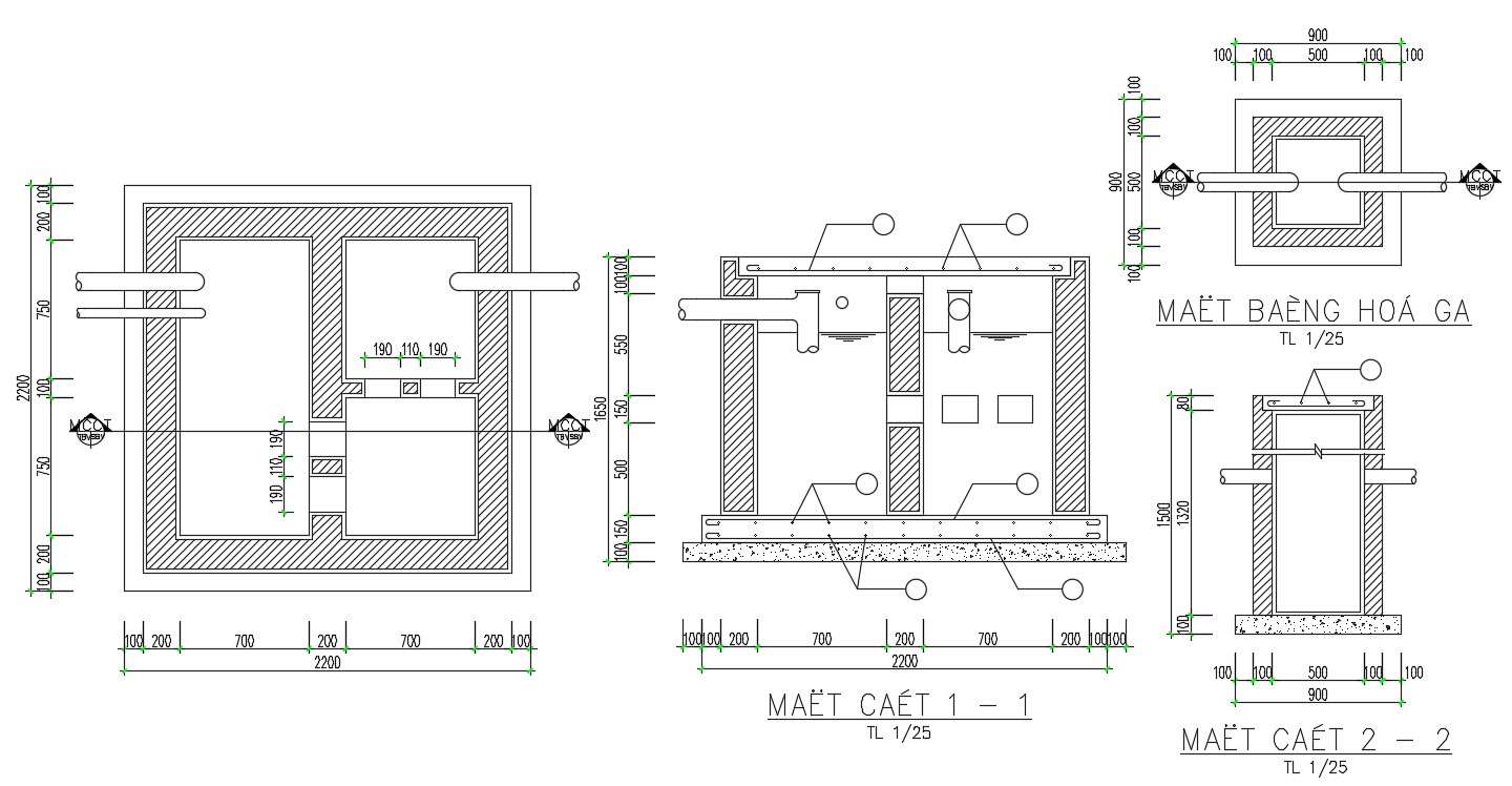 CAD Architect | Cad Drawing Isometricview Septictank