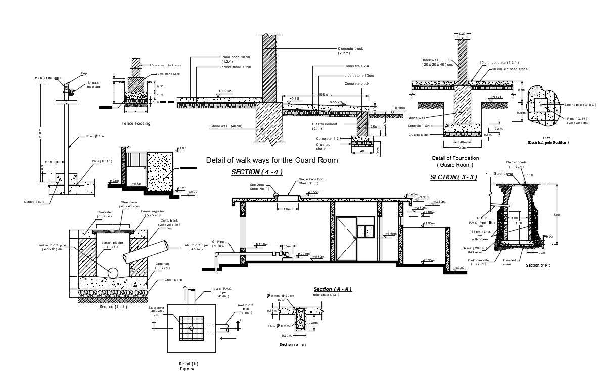 Sewer Drain Box Dwg File - Cadbull