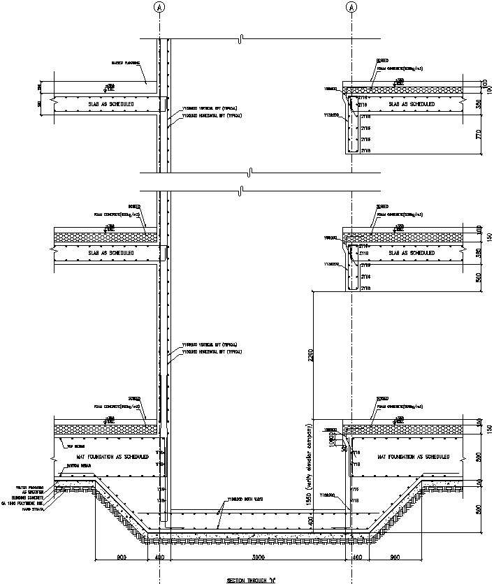 Shaft detail section in AutoCAD, dwg files, - Cadbull