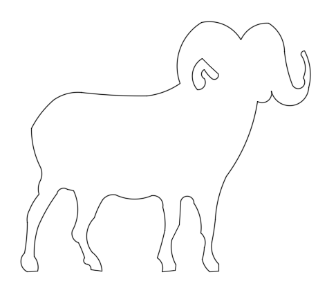 Sheep block 2D drawing is given in this file - Cadbull