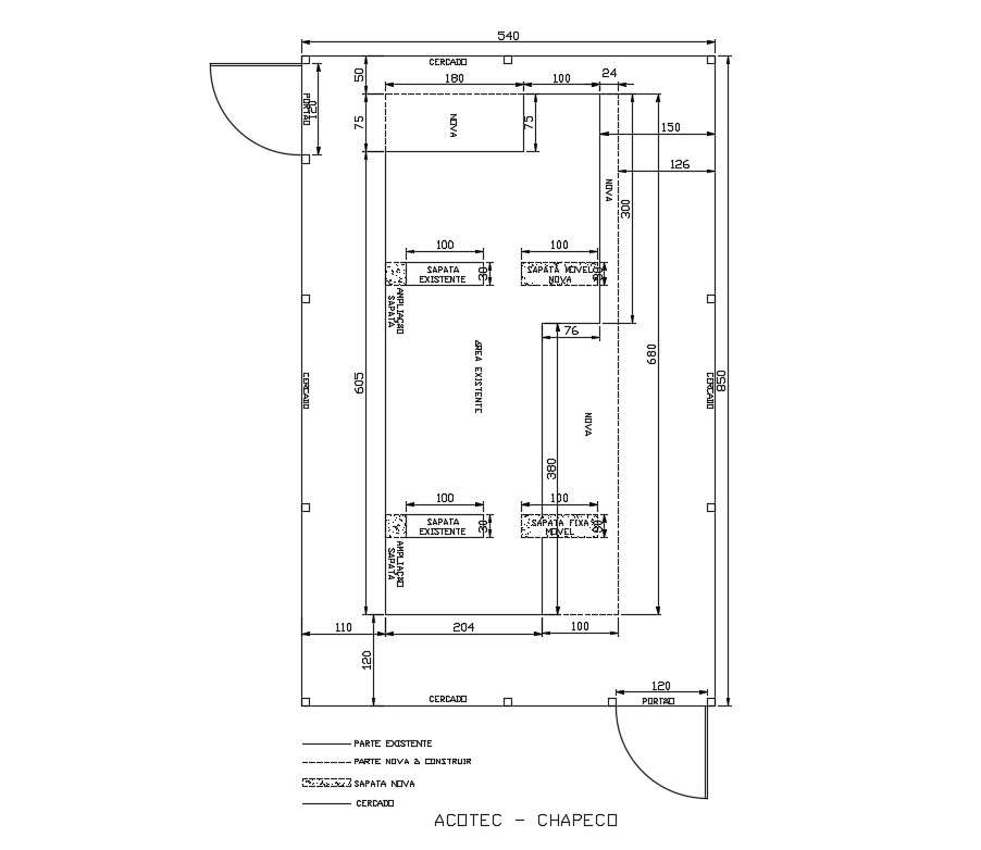 Shop Plan Design - Cadbull