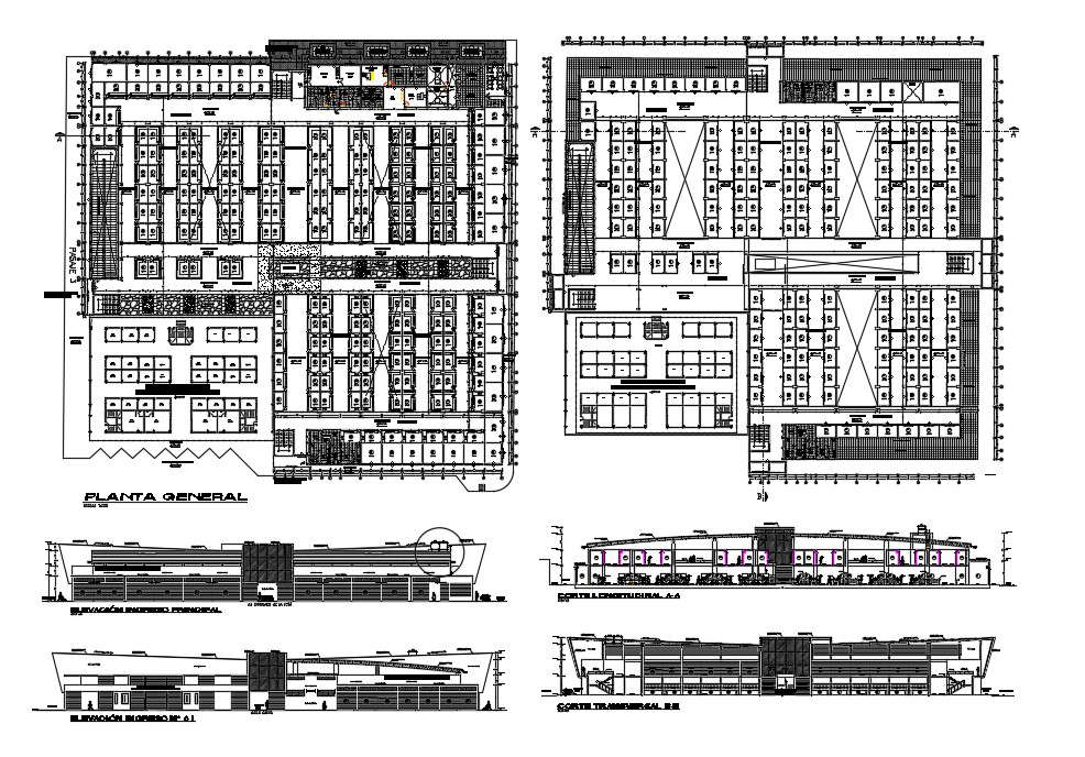 Shopping Mall Floor Plan Dwg