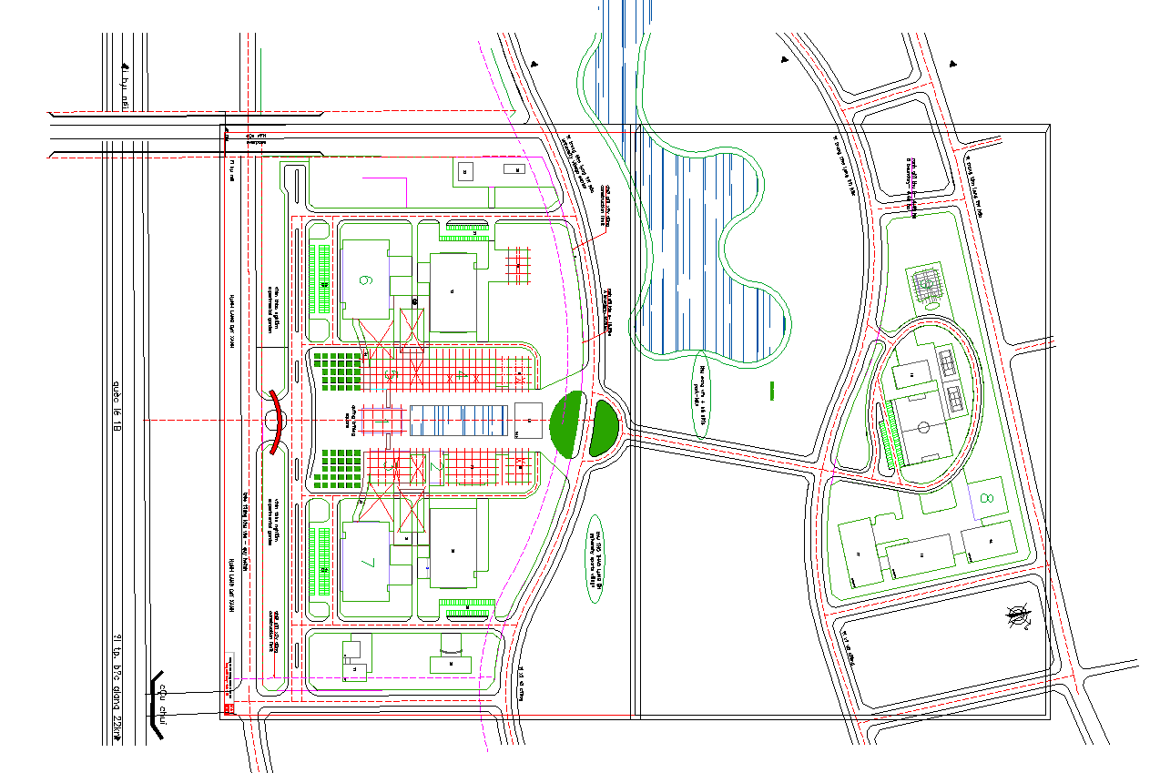 Shopping mall conceptual architecture layout floor plan - Cadbull