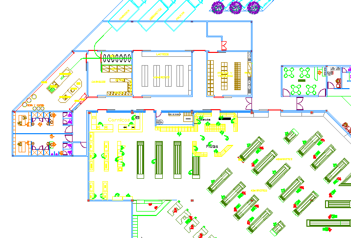 Shopping Mall Architecture Layout Plan Cad Drawing De - vrogue.co